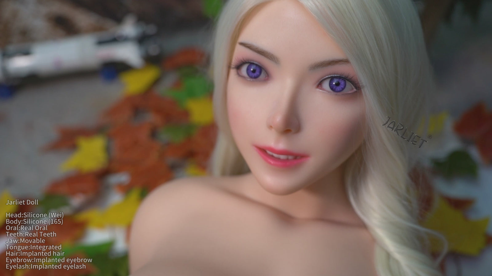 Wei sexdukke (Jarliet 165 cm C-cup silikone)