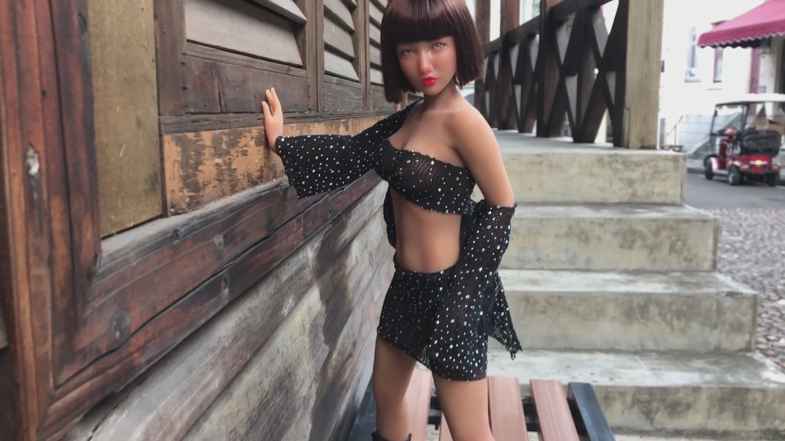 Raka sexdukke (Climax Doll Mini 60 cm C-cup silikone)