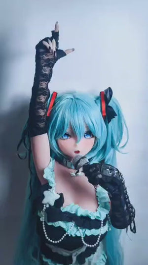 Hatsuna Miku sexdukke (Elsa Babe 148 cm RAD014 silikone)