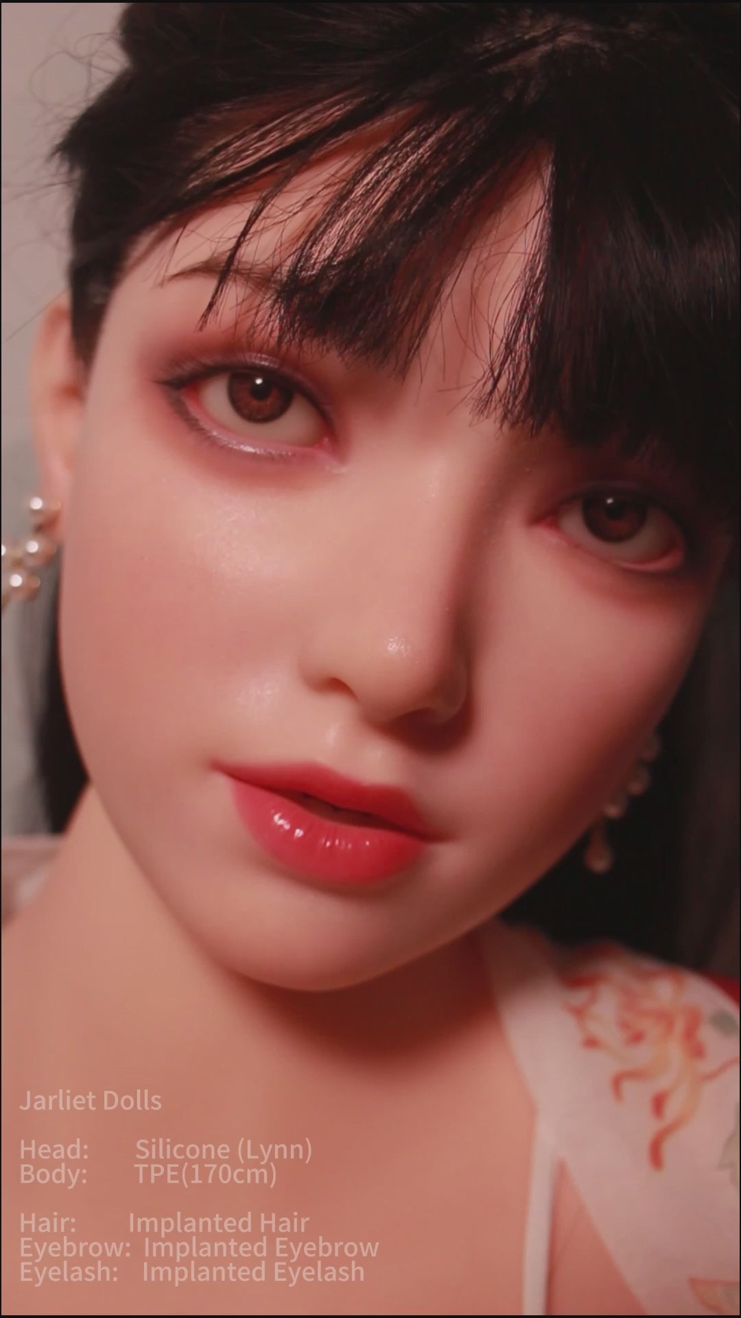 Lynn sexdukke (Jarliet 170 cm H-cup TPE+silikone)