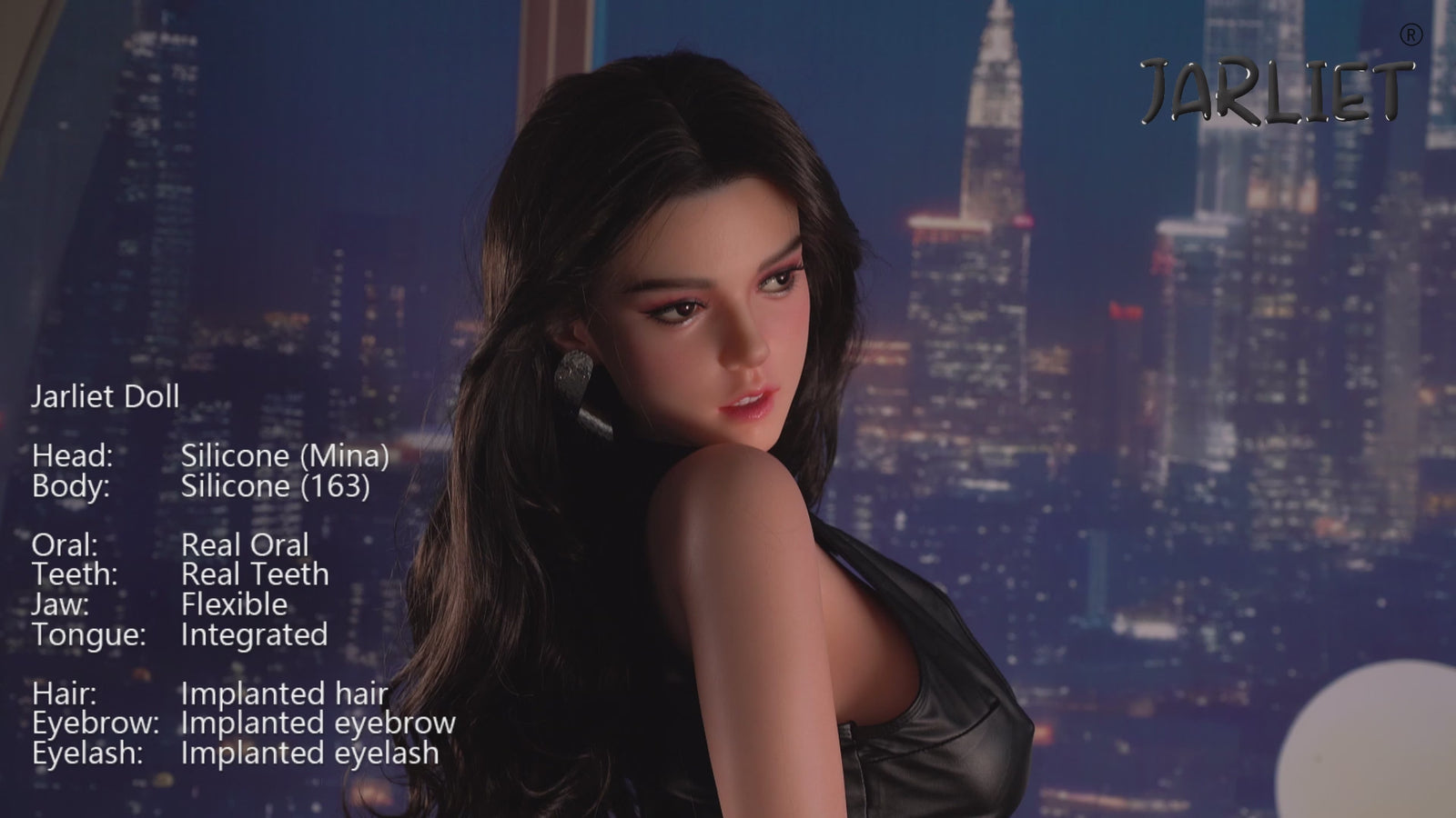 min sexdukke (Jarliet 163 cm D-cup silikone)