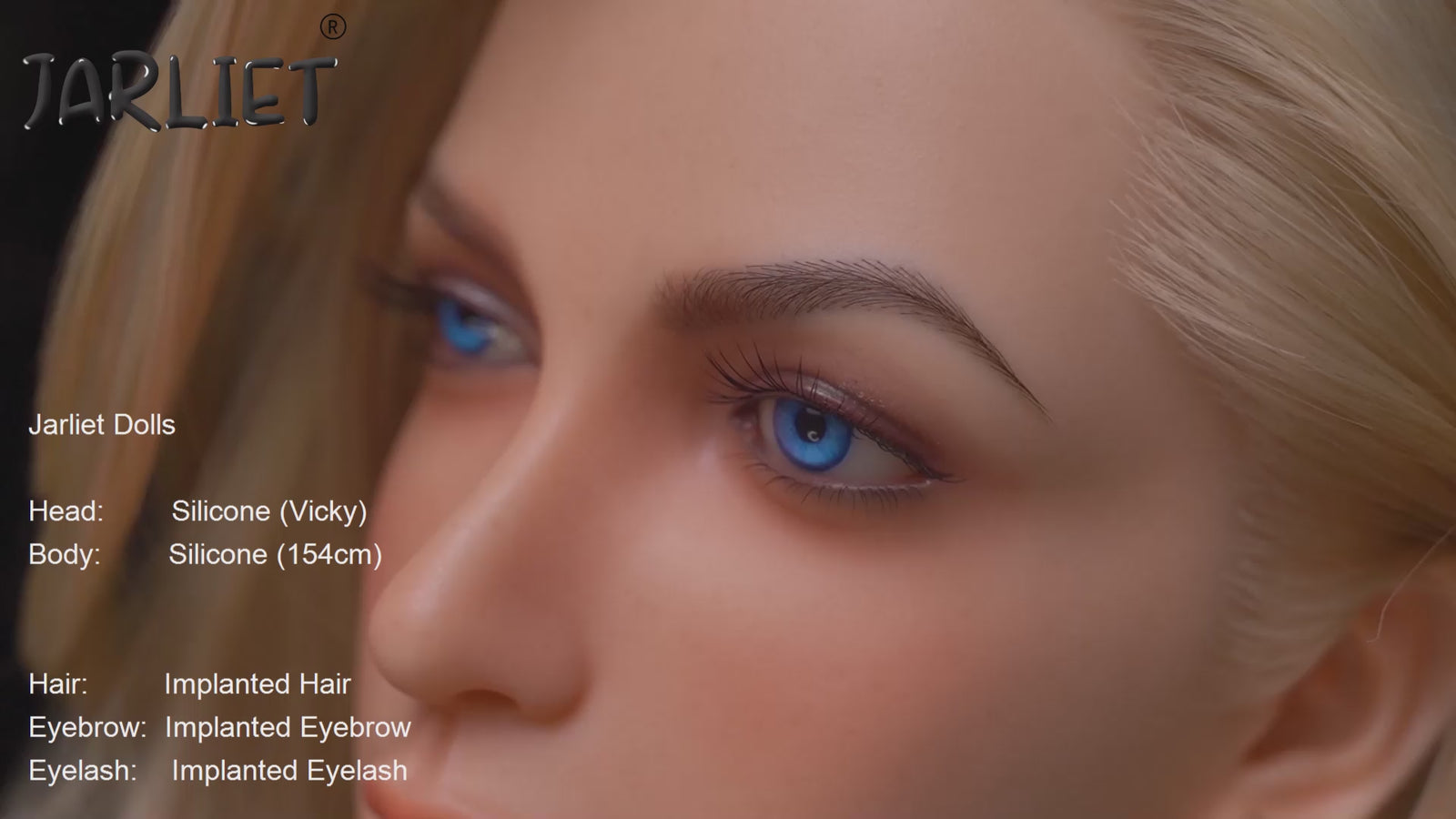 Vicky sexdukke (Jarliet 154 cm C-cup silikone)