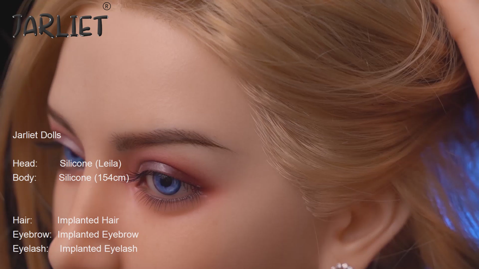 Leila sexdukke (Jarliet 154 cm C-cup silikone)