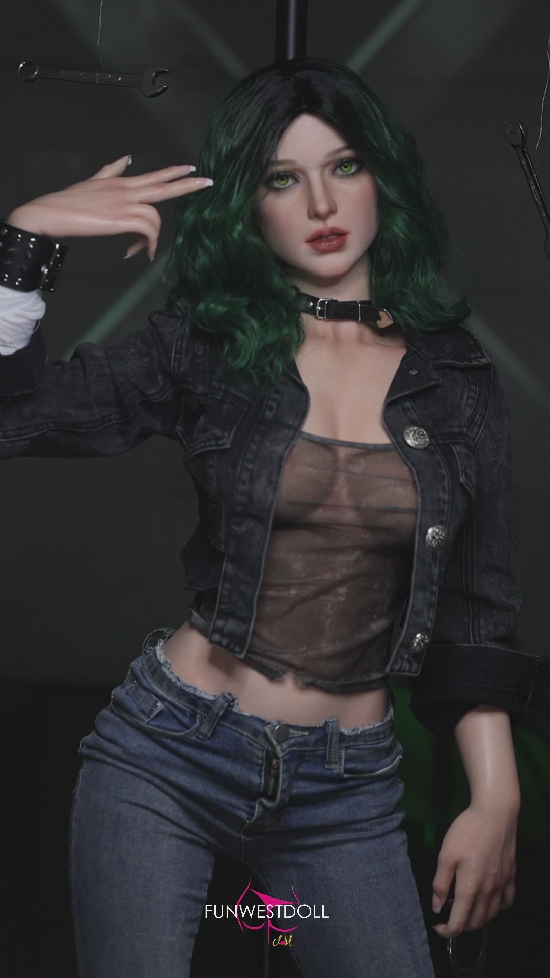 Alexa sexdukke (FunWest Doll 157 cm D-cup #045S silikone)