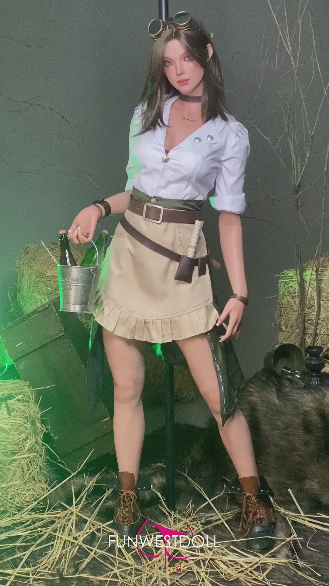 Lexie sexdukke (FunWest Doll 168 cm D-cup #026S RST silikone) EXPRESS