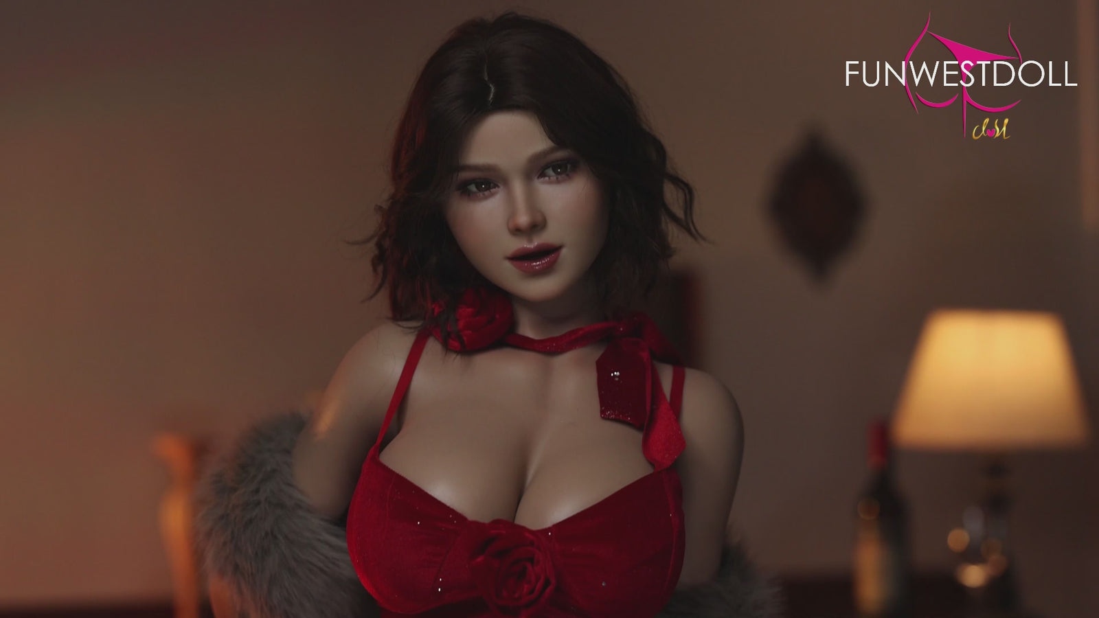 Rose sexdukke (FunWest Doll 157 cm G-cup #043SJ silikone) EXPRESS