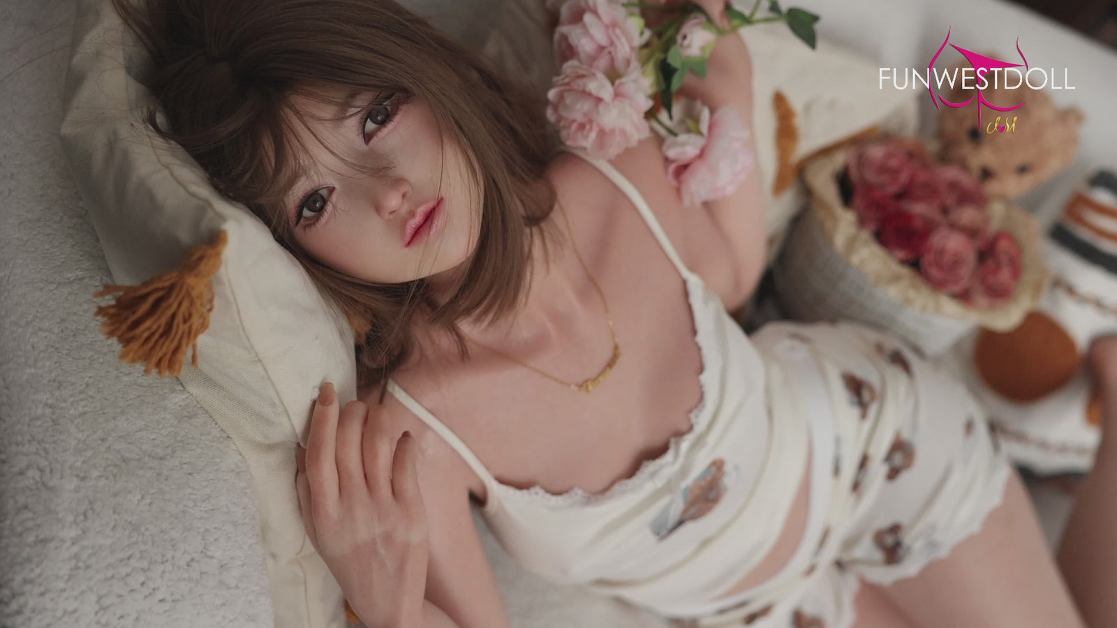 Amy sexdukke (FunWest Doll 159 cm A-cup #041S silikone)