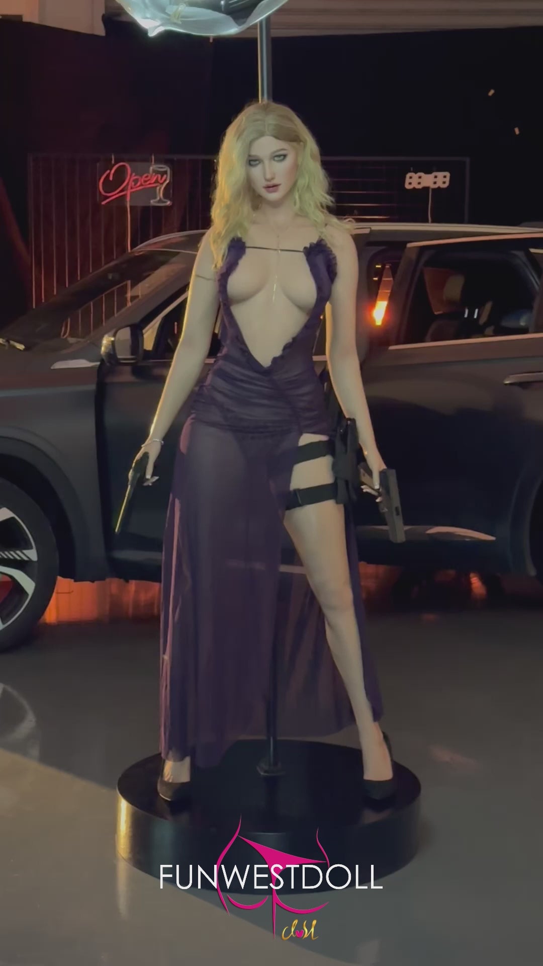 Skylar sexdukke (FunWest Doll 168 cm D-cup #044S RST silikone)