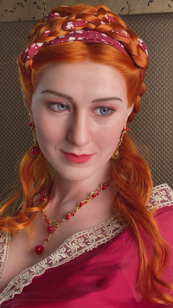 Lucretia sexdukke (Starpery 165 cm G-cup TPE+silikone)