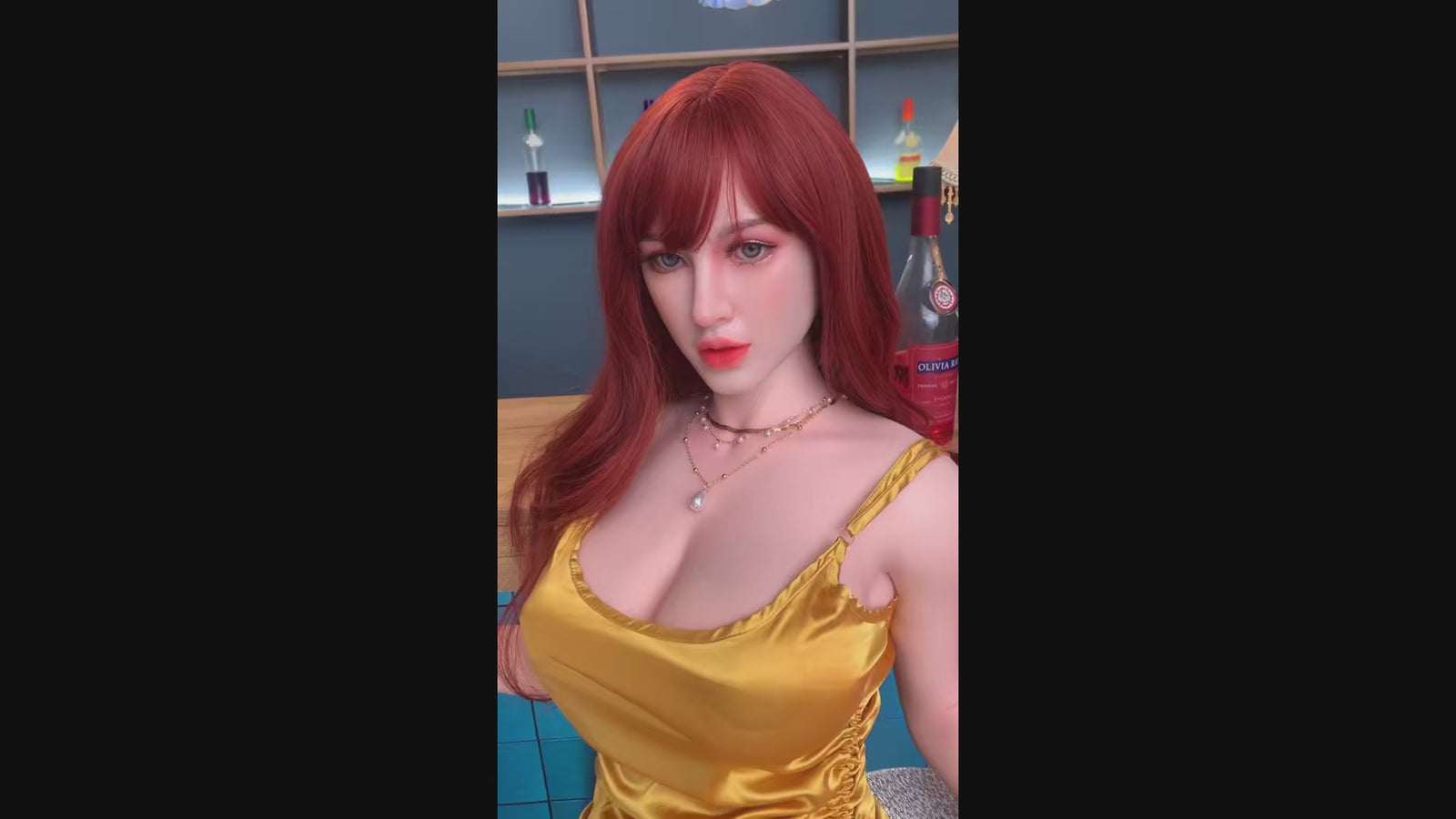 Amelia sexdukke (YJL Doll 158 cm G-cup #860 TPE+silikone)