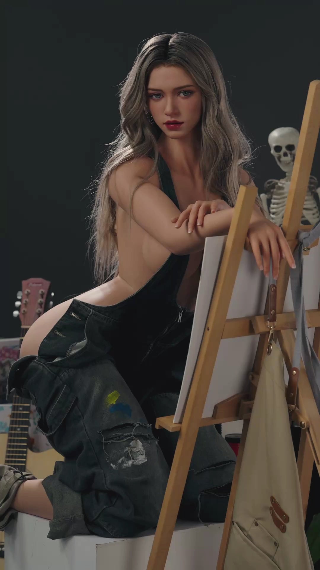 Polly sexdukke (TOP CYDOLL 176 cm E-cup TPE+silikone)