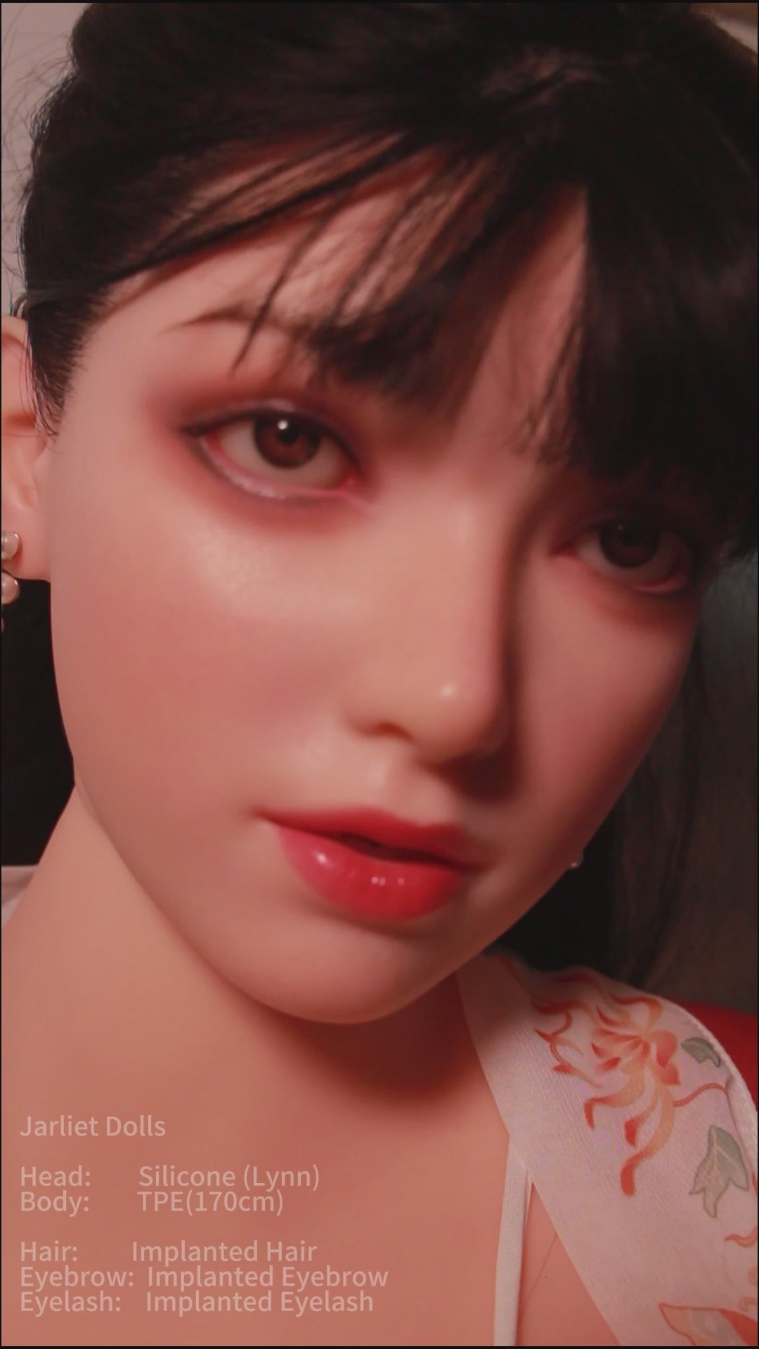 Lynn sexdukke (Jarliet 170 cm H-cup TPE+silikone)