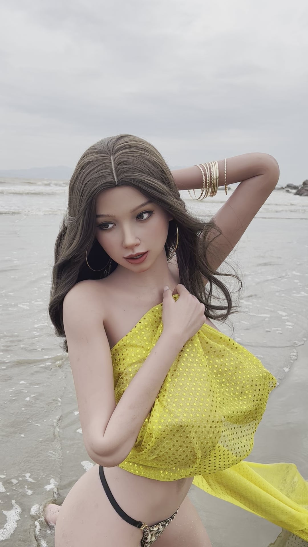 Yasmin sexdukke (Zelex 166 cm K-cup ZXE209-1 SLE silikone)