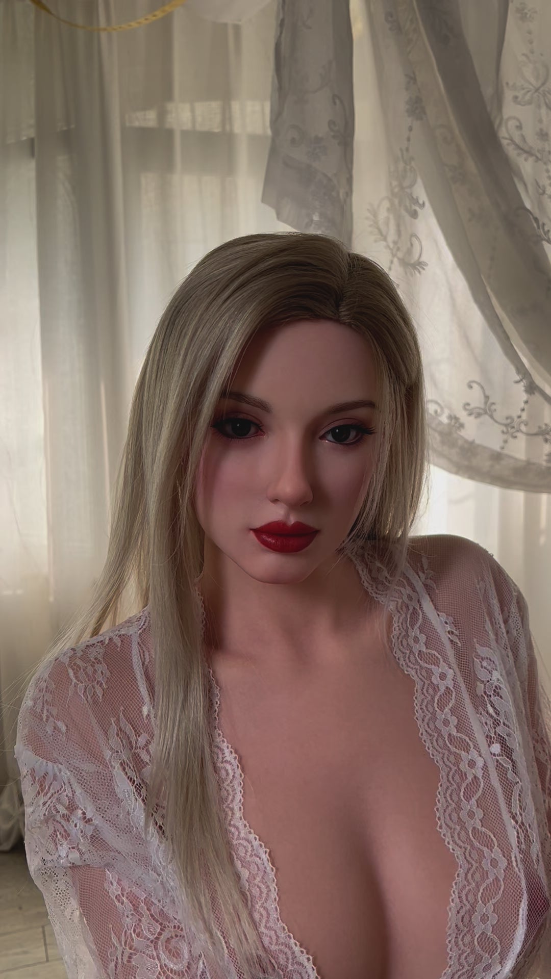 Zeina sexdukke (Zelex 175 cm e-cup Ge111-3 silikone)