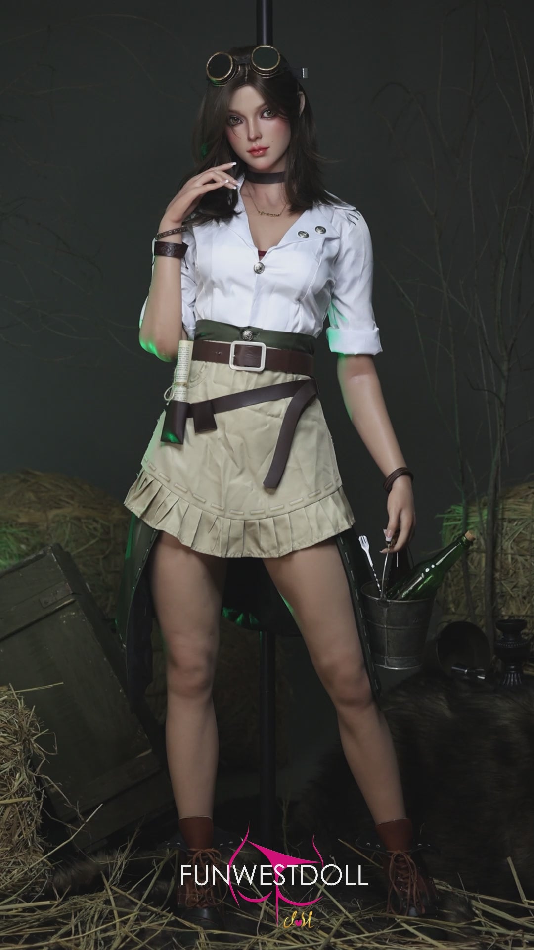 Lexie sexdukke (FunWest Doll 168 cm D-cup #026S RST silikone) EXPRESS