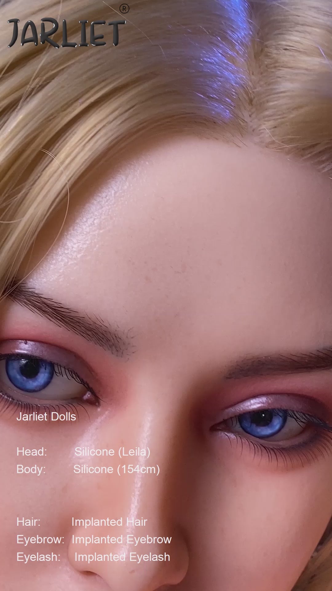 Leila sexdukke (Jarliet 154 cm C-cup silikone)