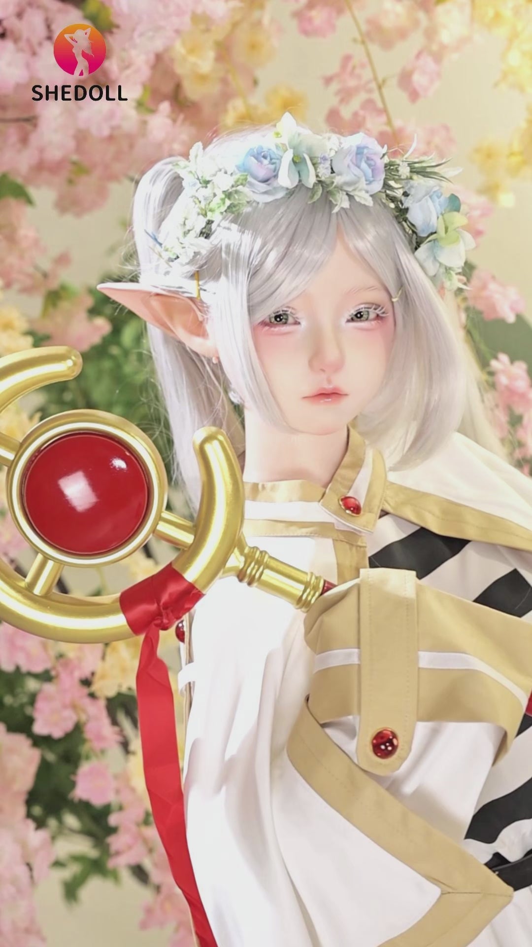 Frieren sexdukke (SHEDOLL 145 cm G-cup #SH225 silikone)