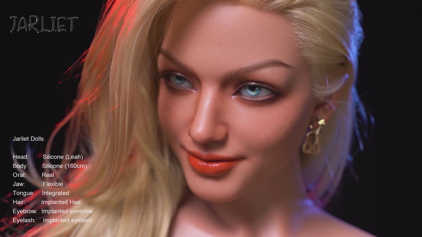 Leah sexdukke (Jarliet 160 cm C-cup silikone)