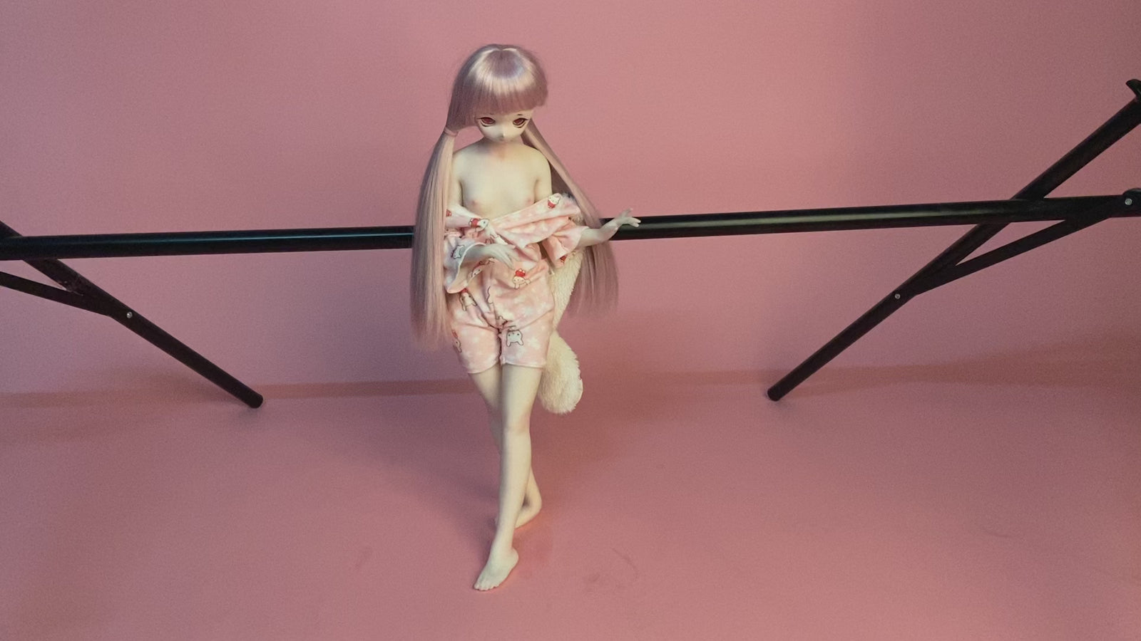 Sally sexdukke (Climax Doll Mini 55 cm A-cup silikone)
