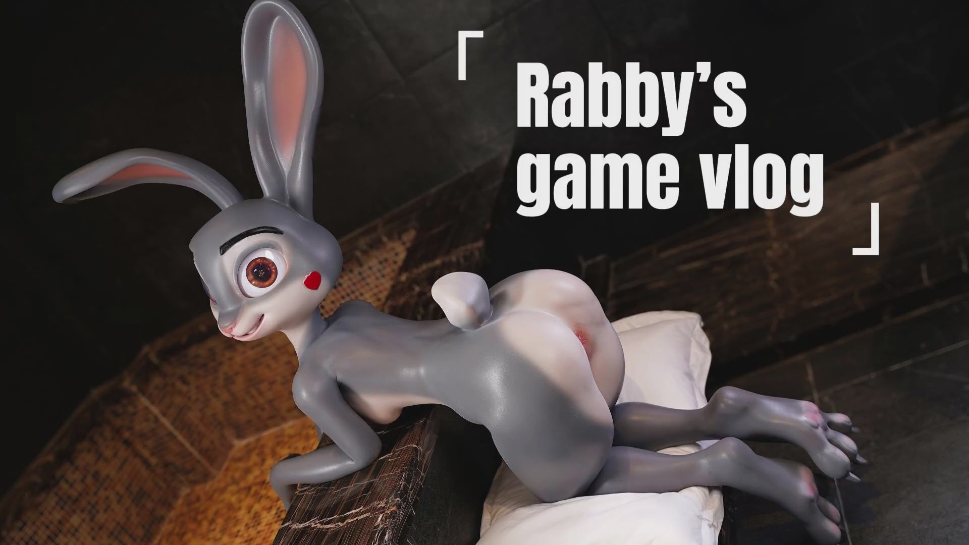 Judy the Rabbit sexdukke (Dolls Castle 168 cm a-cup silikone)