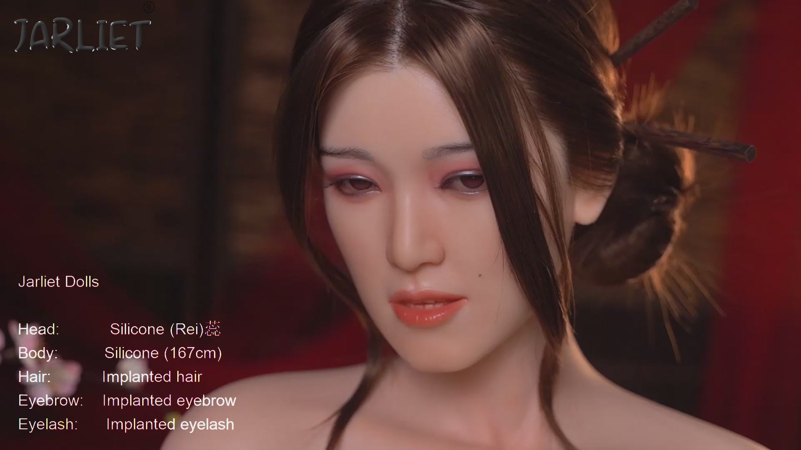 Rei sexdukke (Jarliet 167 cm B-cup silikone)