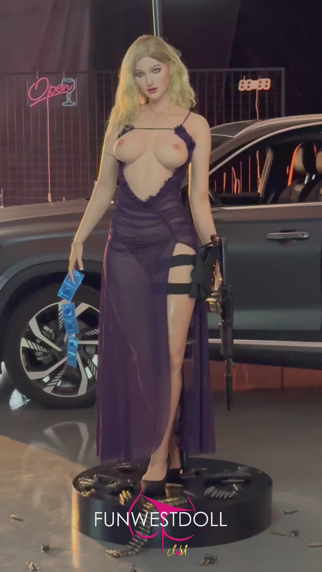 Skylar sexdukke (FunWest Doll 168 cm D-cup #044S RST silikone)