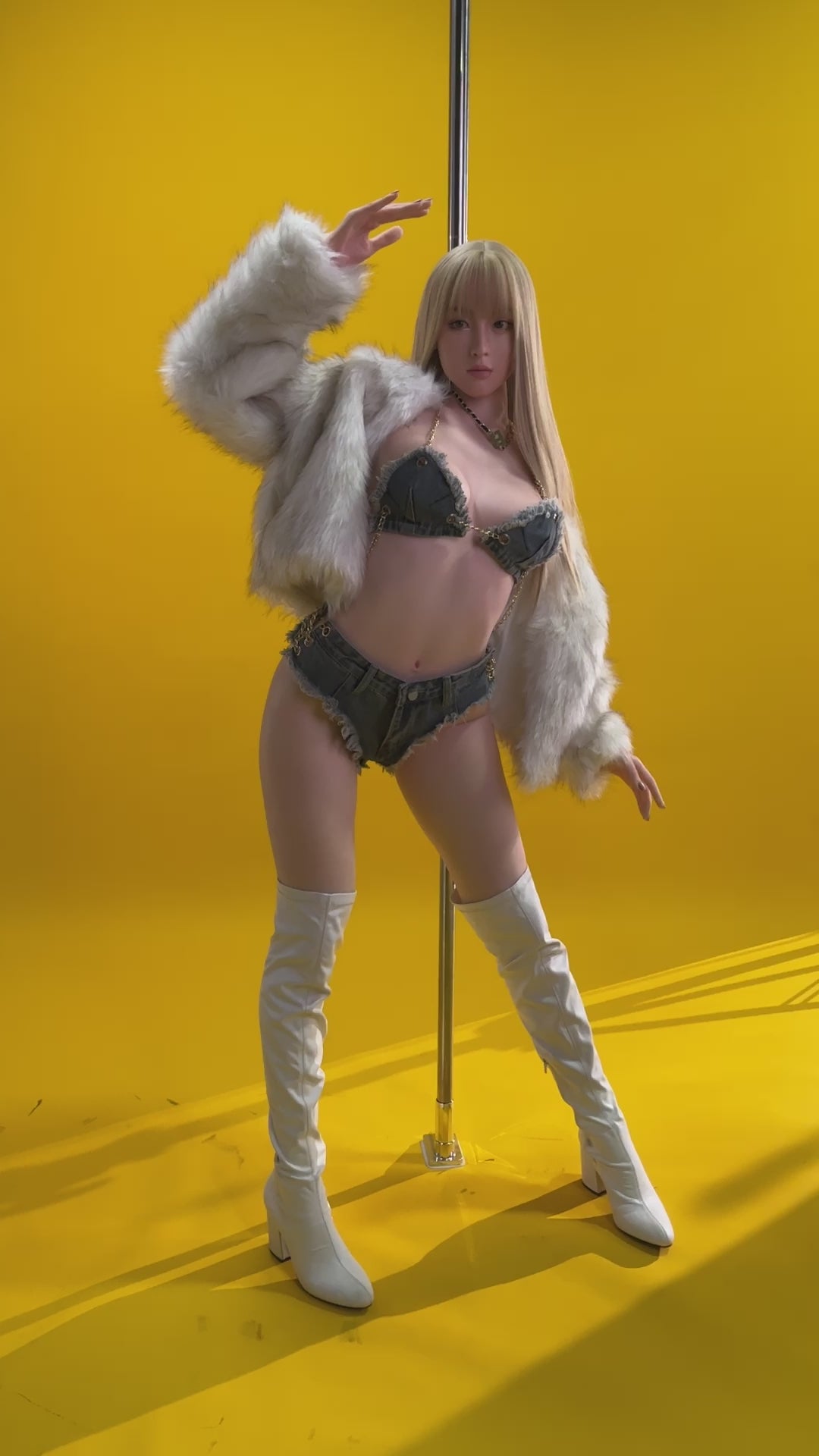 Yvonne sexdukke (Zelex 170 cm c-cup GE07-1 silikone)