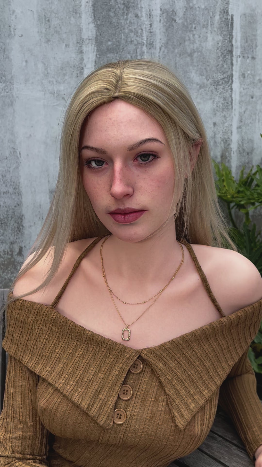 Evelina sexdukke (Zelex 175 cm e-cup Ge41-1 silikone)