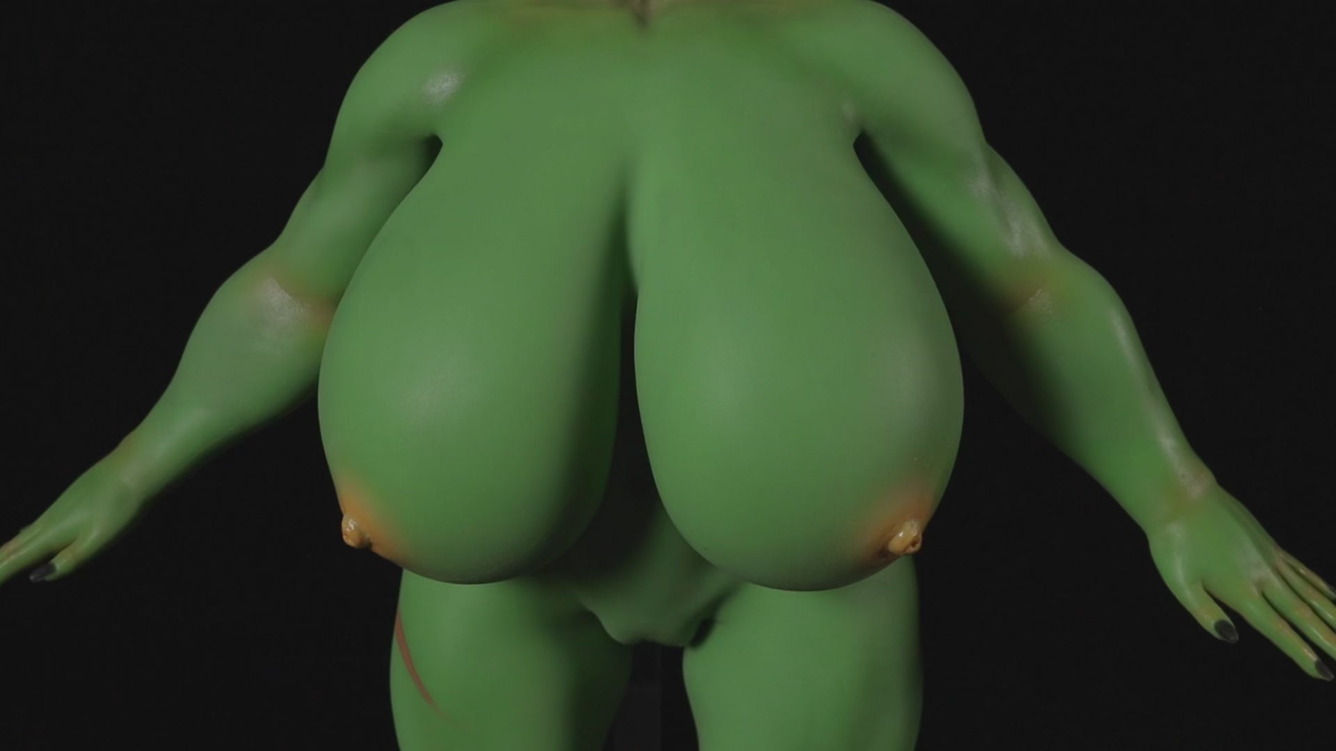 Zarga Orc sexdukke (Climax Doll Mini 70 cm v-cup silikone)