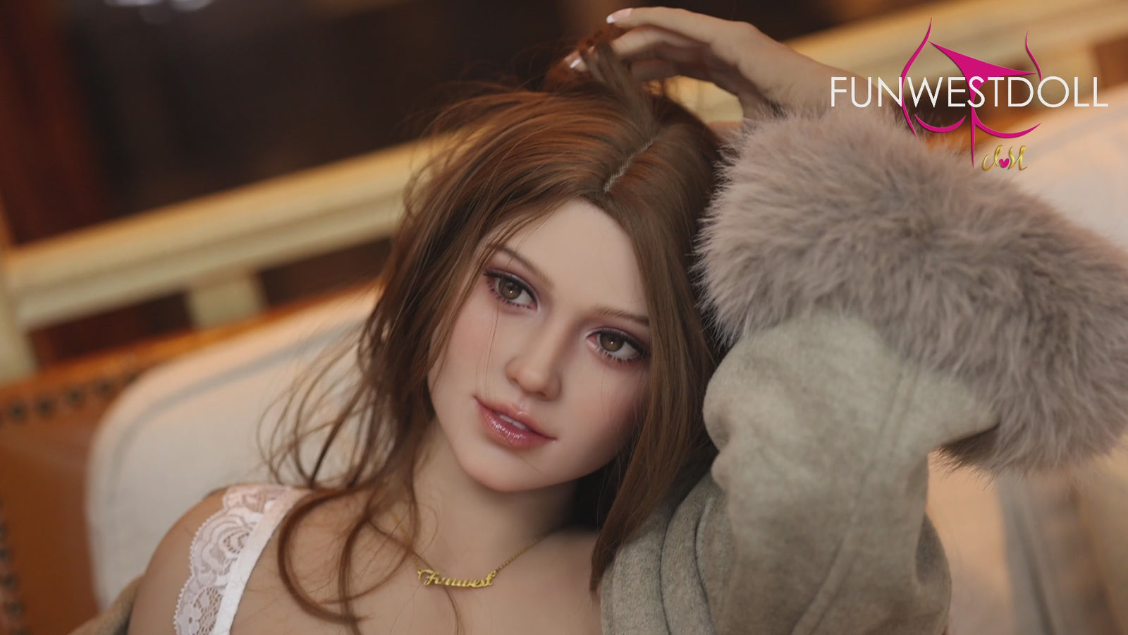 Rose sexdukke (FunWest Doll 157 cm G-cup #043 S-TPE) EXPRESS