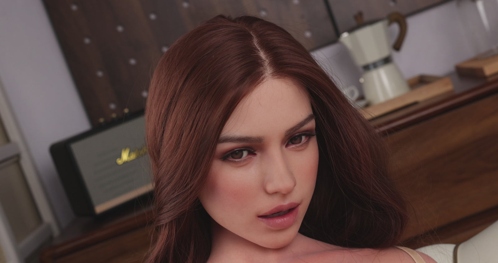 Mirella Torso sexdukke (FanReal Doll 109 cm F-cup silikone)