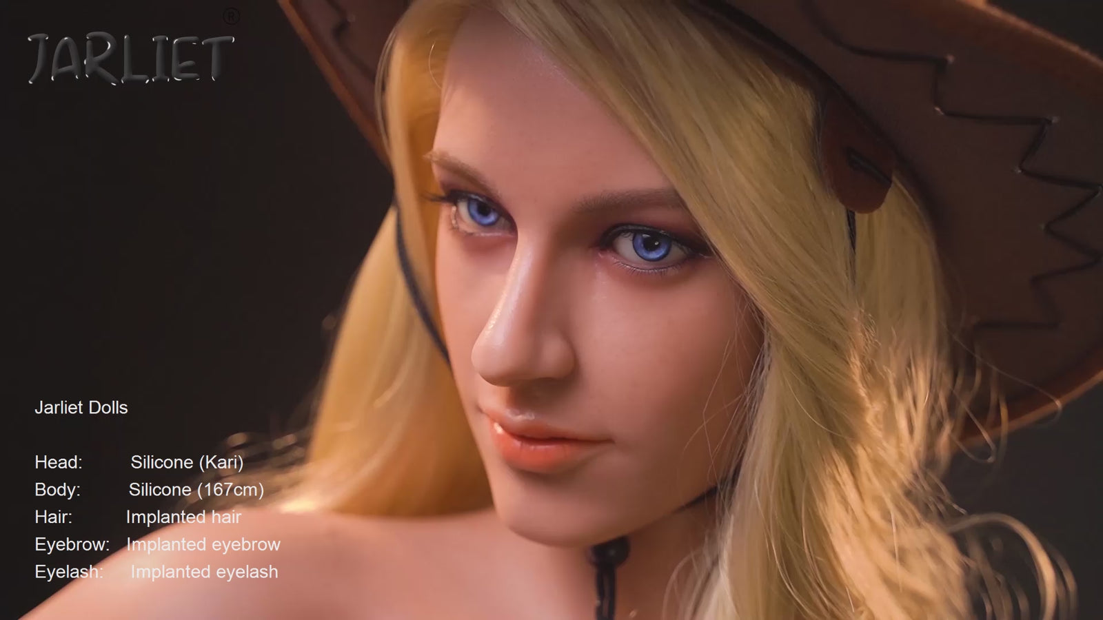 Kari sexdukke (Jarliet 167 cm B-cup silikone)