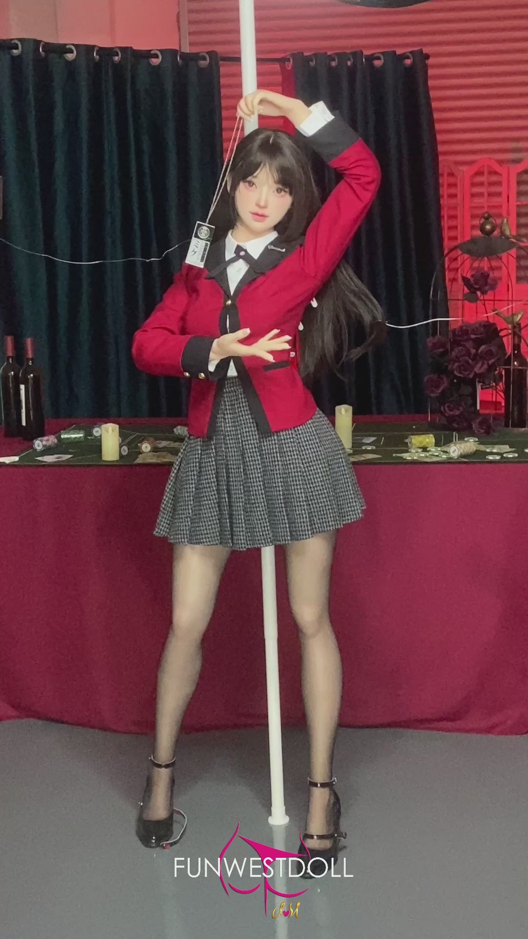 Yumeko Jabami sexdukke (FunWest Doll 159 cm a-cup #038S silikone)