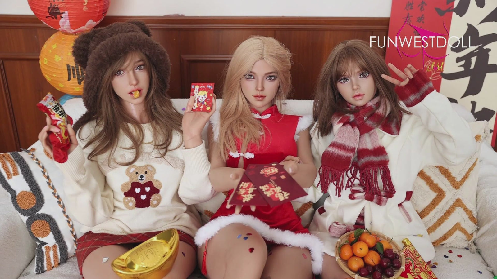 Lily sexdukke (FunWest Doll 156 cm F-cup #036S silikone)