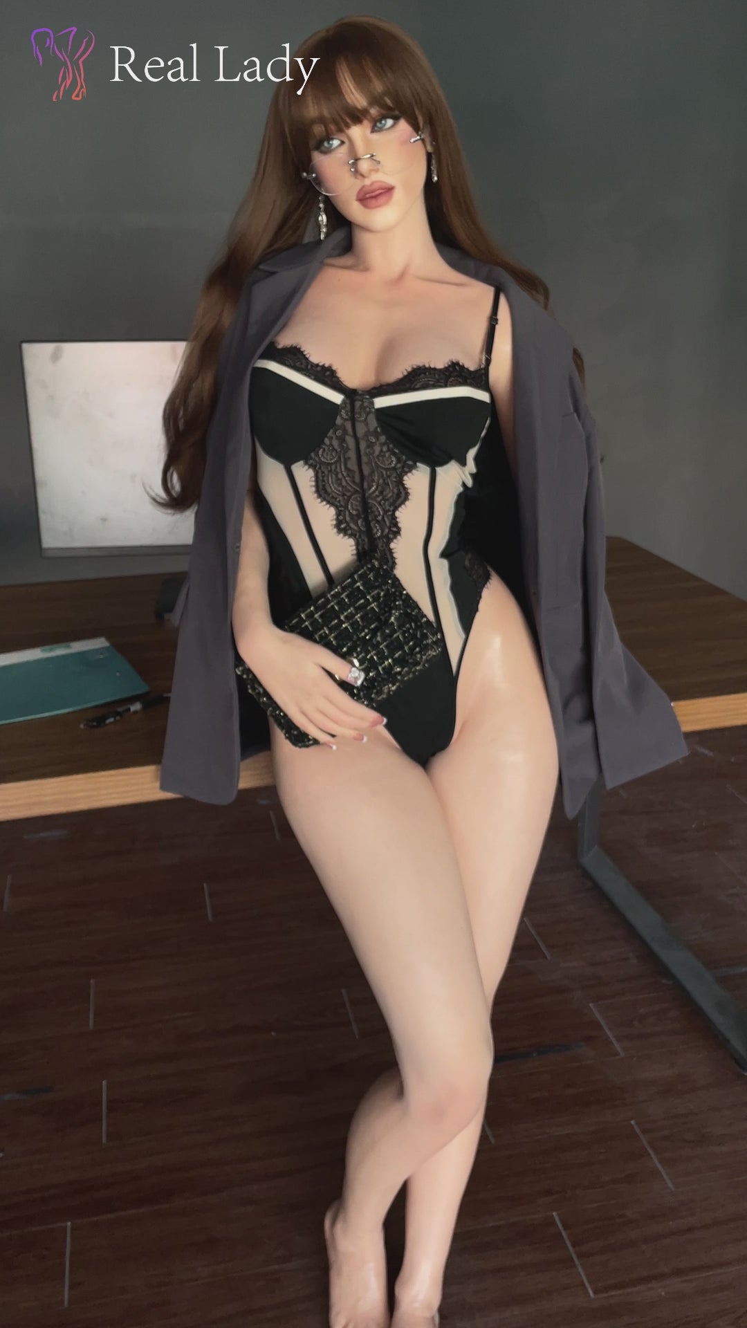 Leixi sexdukke (Real Lady 170 cm c-cup S42 silikone)