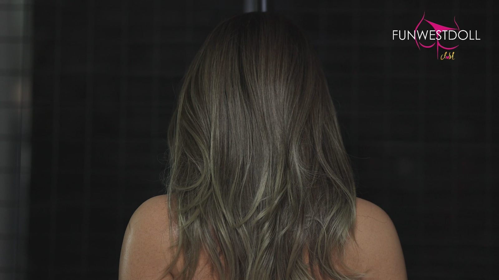 Rose sexdukke (FunWest Doll 168 cm D-cup #043SJ RST silikone)