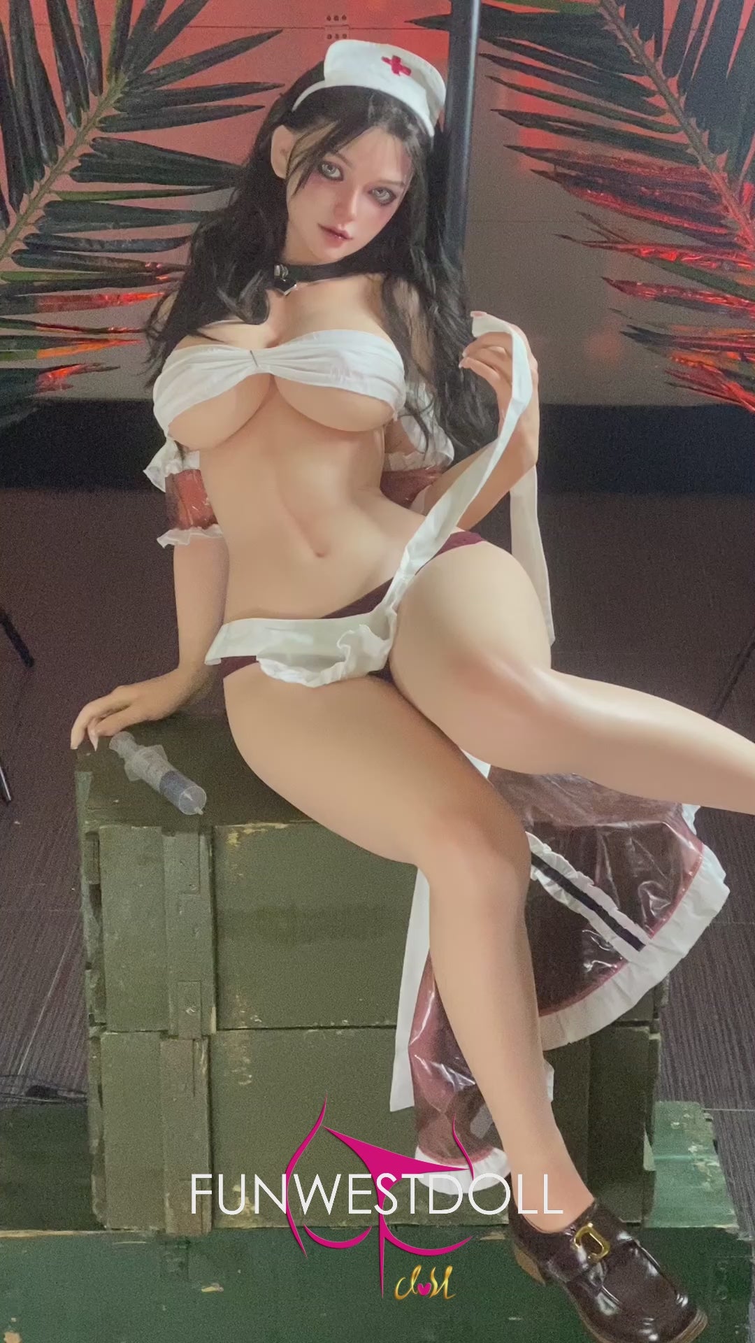 Lily sexdukke (FunWest Doll 160 cm E-cup #036S silikone)