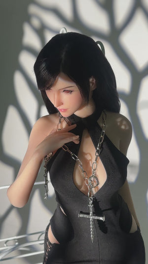 Tifa mini (Game Lady 65 cm e-cup Nr .03s silikone)