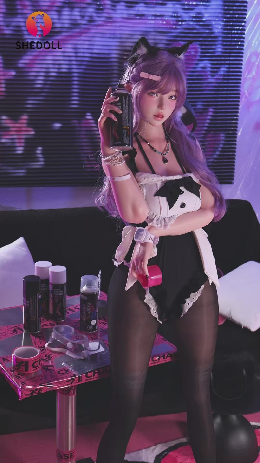 Jasmine sexdukke (SHEDOLL 168 cm d-cup #SH180 2.0 silikone)