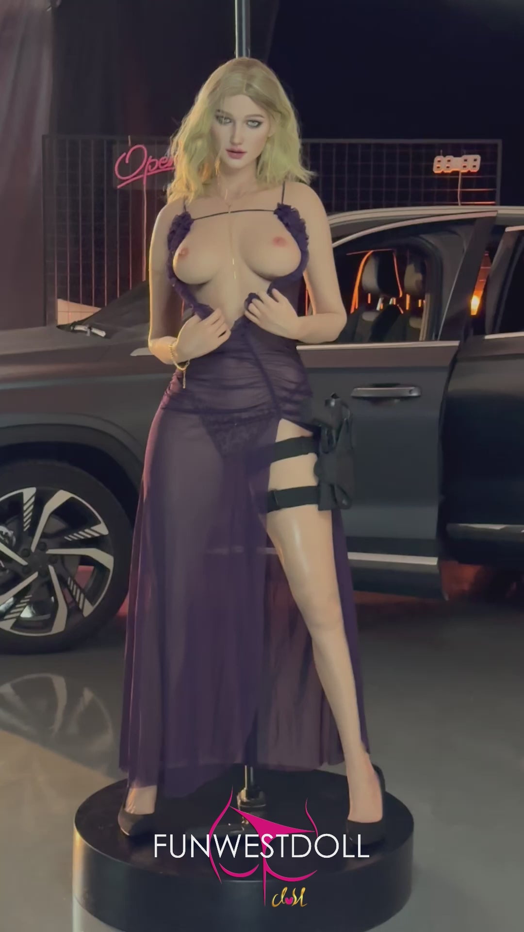 Skylar sexdukke (FunWest Doll 168 cm D-cup #044S RST silikone)