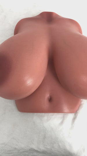 Breasts (XL) overkropp sexdukke (Climax Doll Procup silikone)