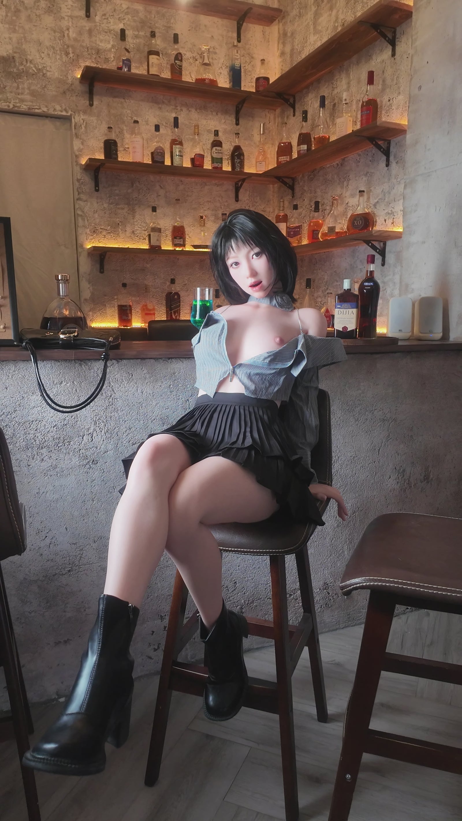 Nicole sexdukke (Zelex 162 cm D-cup GE68-1 silikone)