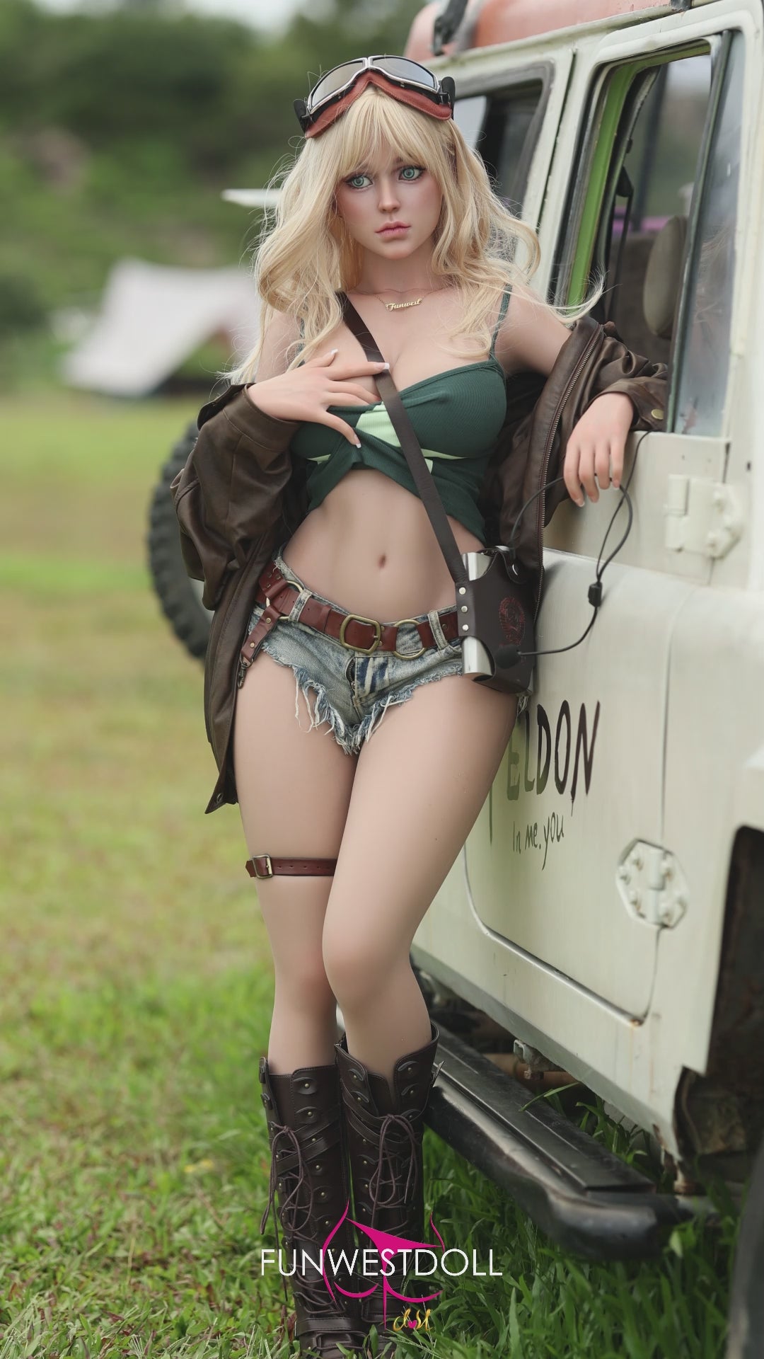 Assos sexdukke (FunWest Doll 157 cm G-cup #030S silikone)