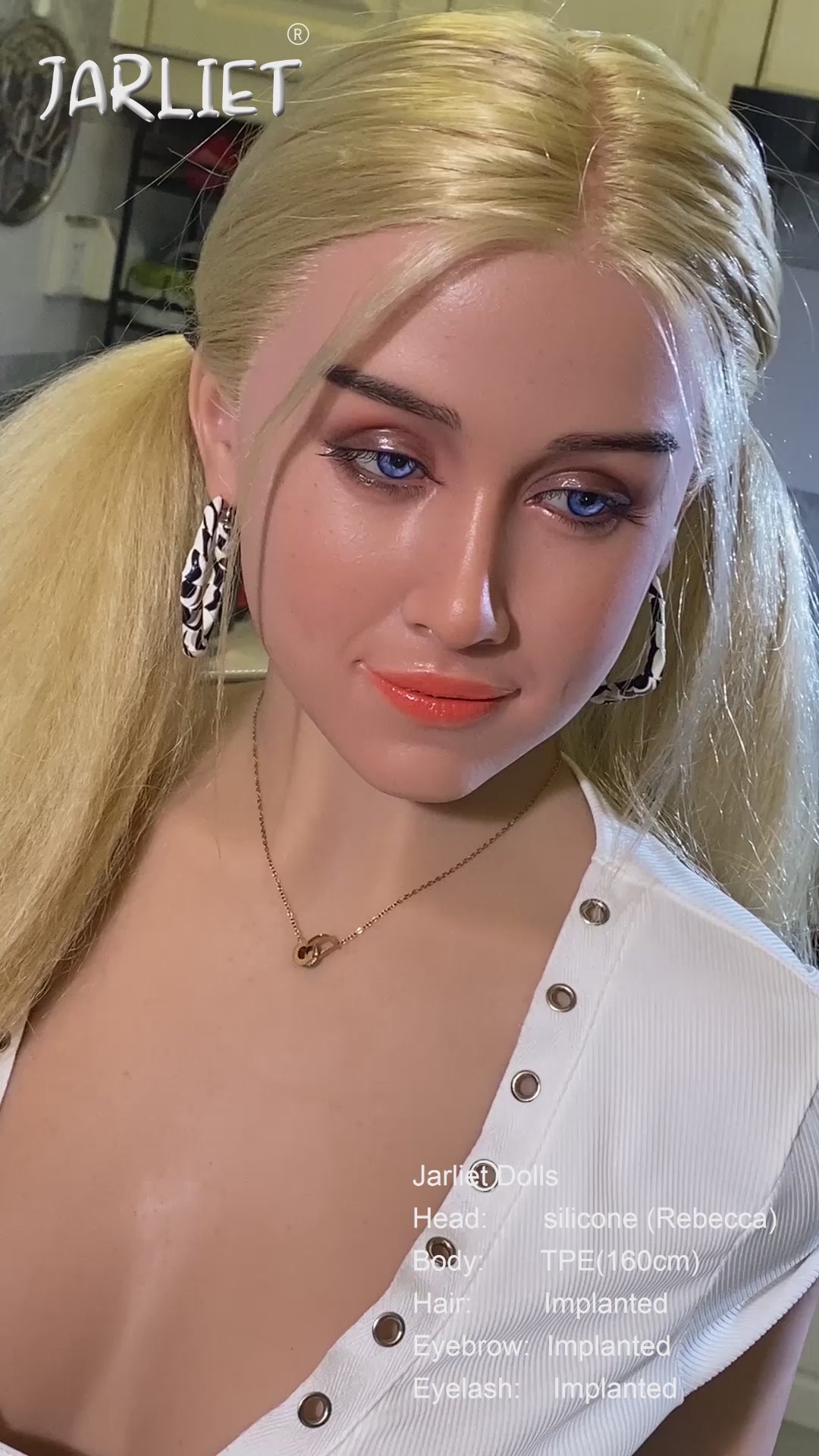 Rebecca sexdukke (Jarliet 160 cm D-cup TPE+silikone)