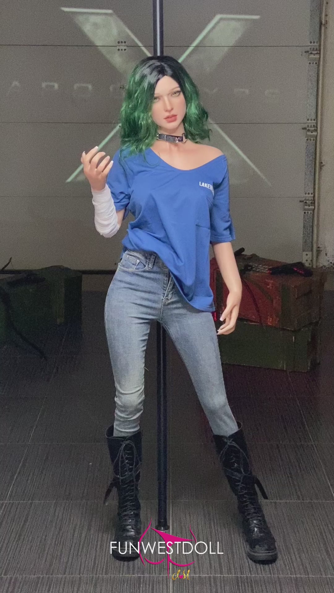 Alexa sexdukke (FunWest Doll 157 cm D-cup #045S silikone)