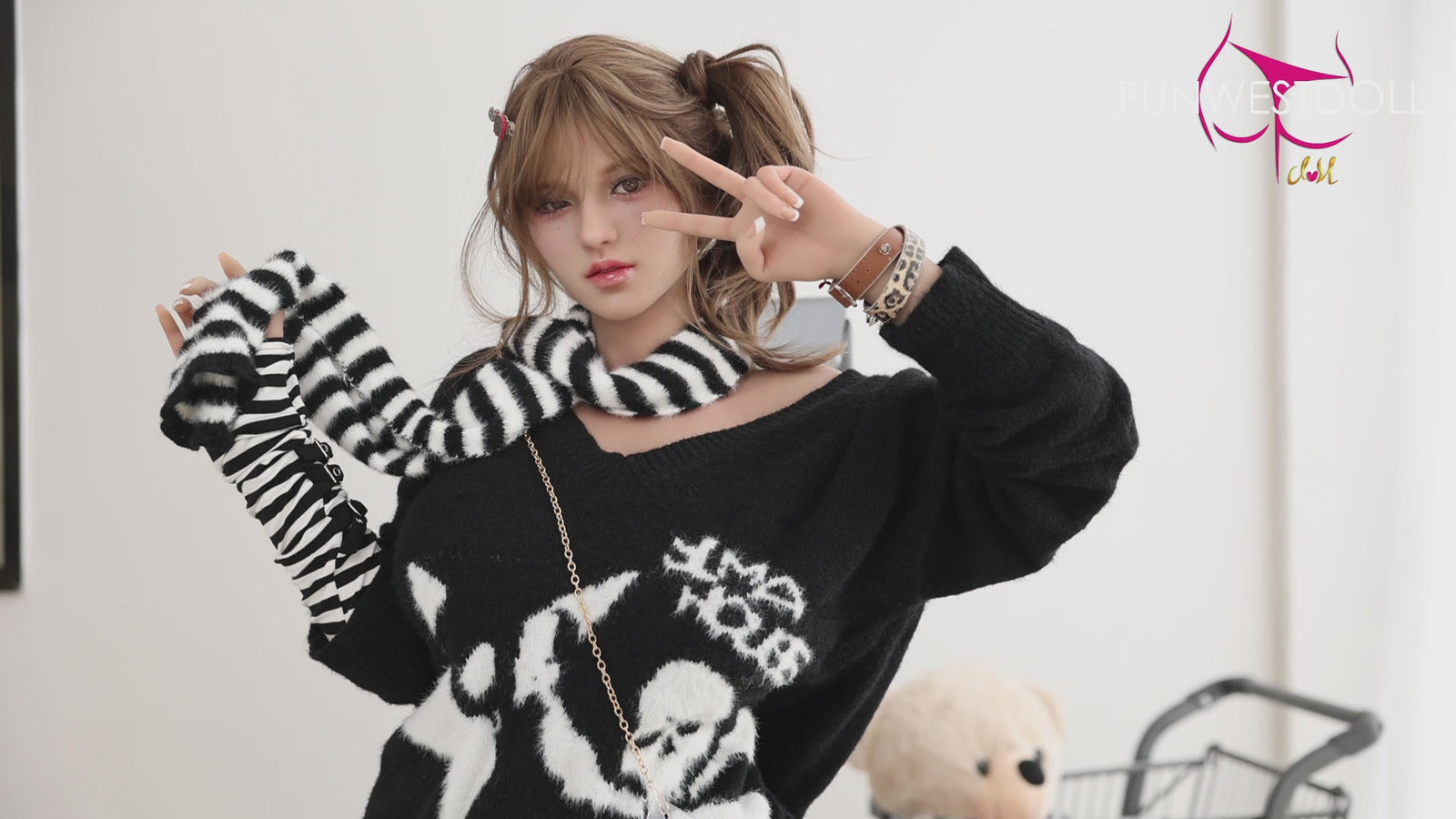 Clara sexdukke (FunWest Doll 163 cm G-cup #050 TPE)