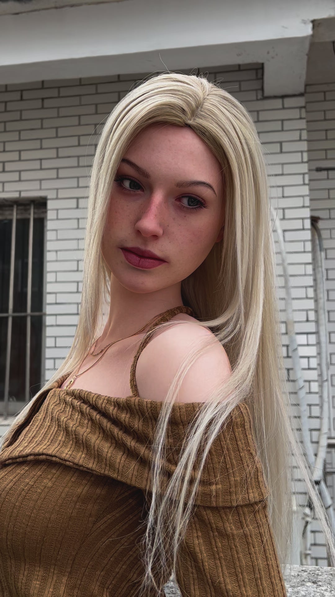 Evelina sexdukke (Zelex 175 cm e-cup Ge41-1 silikone)