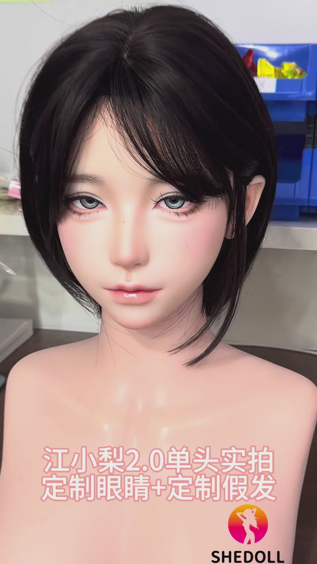 Lina sexdukke (SHEDOLL 152 cm A-cup #SH200 2.0 silikone)