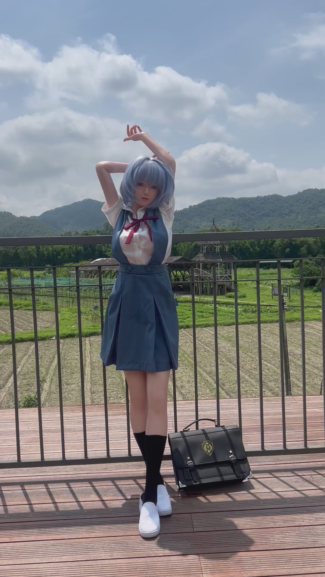 Rei sexdukke (Game Lady 156 cm D-cup Anime nr.03 silikone)