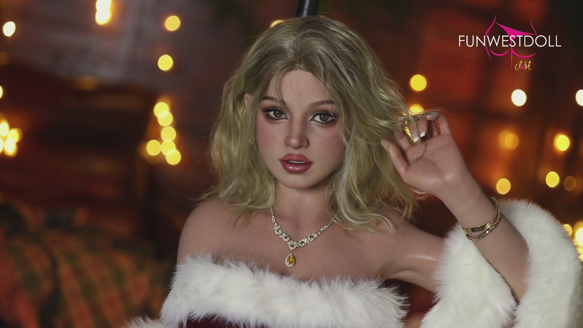 Lyre sexdukke (FunWest Doll 157 cm G-cup #054SJ RST silikone)